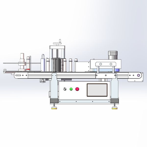 Professional Factory Automatic Tabletop Tagging Machine Essential Oil Bottles Vials Reagent Bottles Labeling Machine