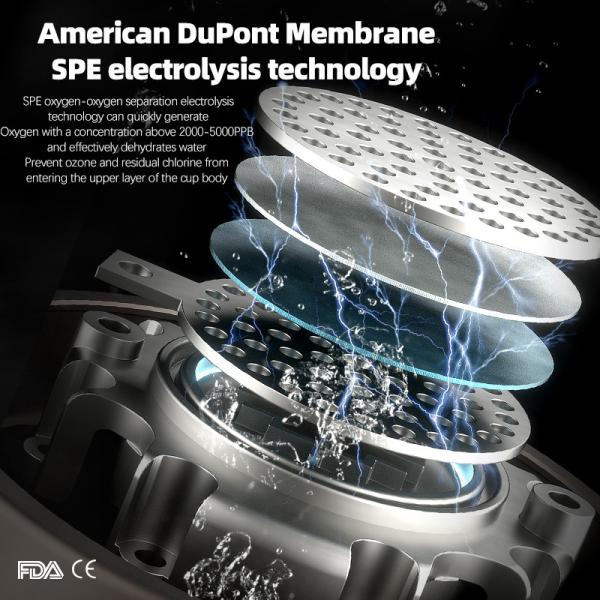 1500ml Hydrogen Rich Water Machine Hydrogen Water Infuser Customizable