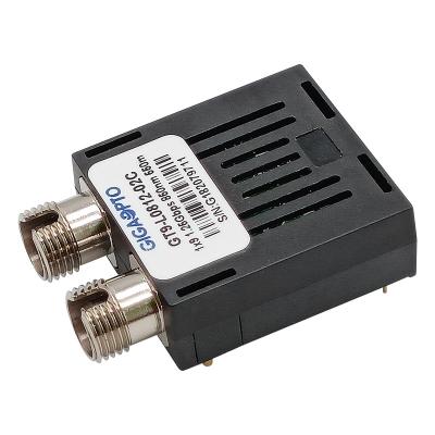 módulo LVPECL PECL do transceptor do duplex SC/FC/ST de 1.25Gbps 1x9 850nm MMF 550m