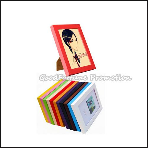 hot Sale promotion customed printed logo wooden photo frame gift supplier