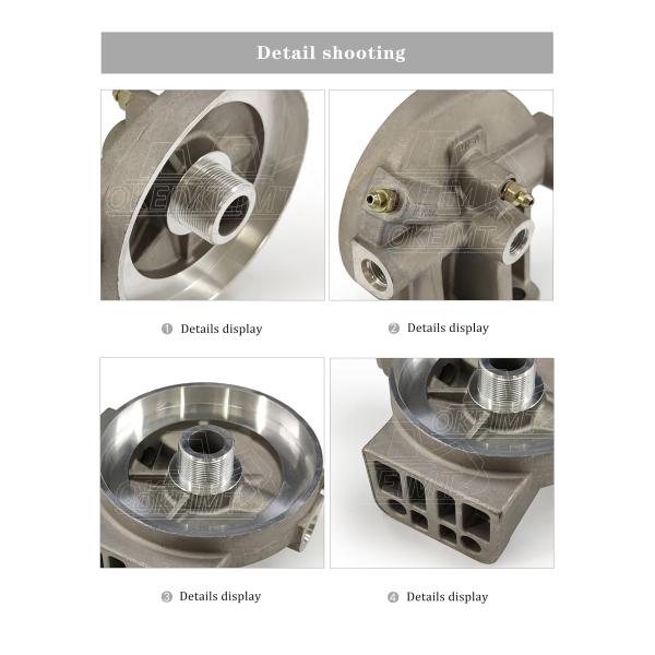 High Quality Brand New 11713138 07010075 VOE219008 Hot Sale Filter Seating Fuel Filter Accessory Fuel Filter Head EC460