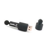 Les données sont cryptées à l'aide de disques flash USB personnalisés.