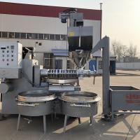 máquina equipada de la prensa de aceite de coco del sistema del filtro de vacío de la prensa de aceite de girasol 15kw