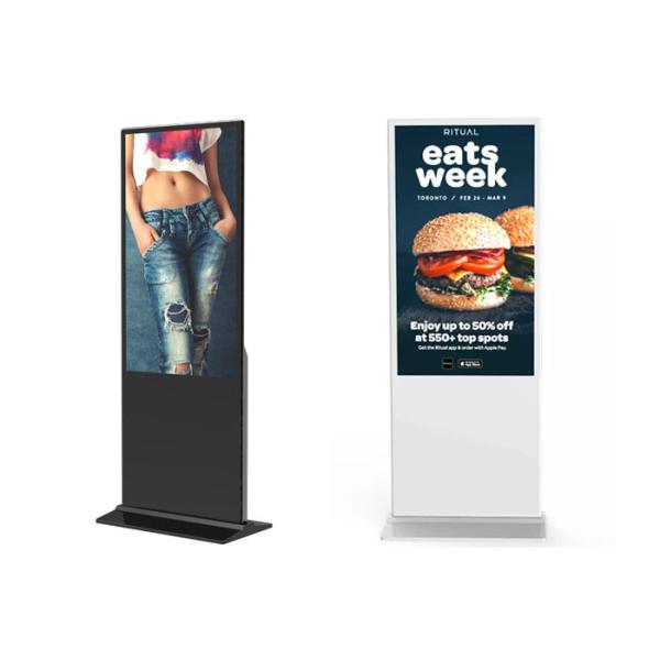 42inch indoor floor stand totem touch screen kiosk vertical touch screenlcd digital photo display