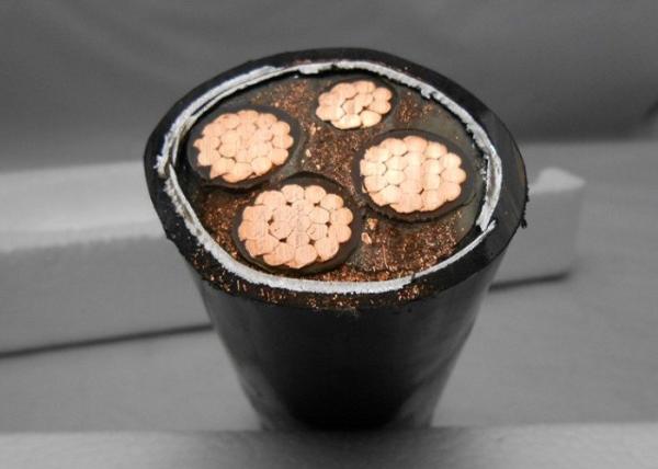 1000V Copper or Aluminum Conductor Armoured Electrical Cable Up to Five Cores