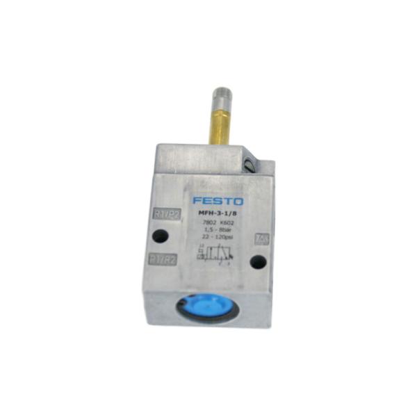 Festo MFH-3-1/8 7802 Valve, Tiger Classic, 3/2 closed mech spr, G 1/8 female, 1.5-8 bar
