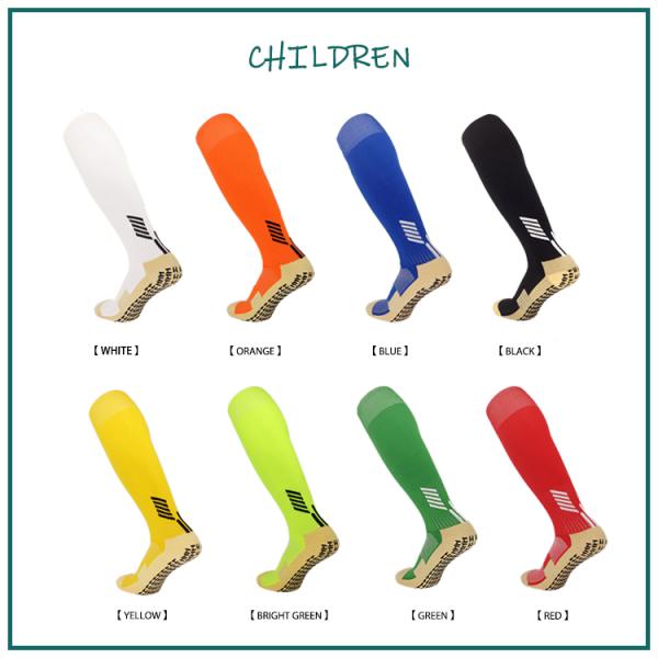 Custom Soccer Grip Socks Fabric Elastane No Gender Socks Needle Detection Yes Long Tube