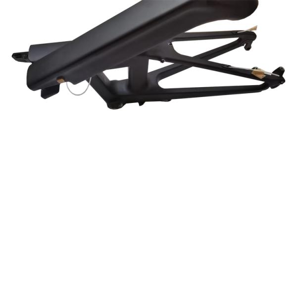 Sleek 20 Inch Carbon Bike Frame With Gloss Surface Processing Mode And BB92mm Pressfit