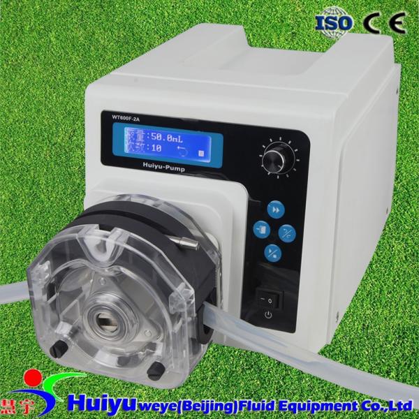 Jam dispensing peristaltic pump