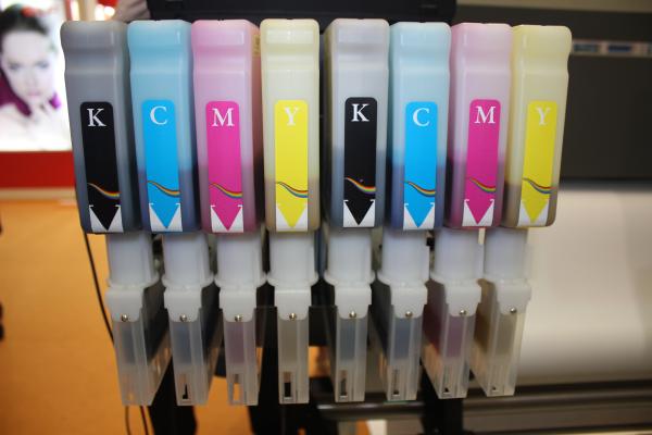 eco max2 ink,Specially for printing on sublimation film, T-shirt, for DX4 printhead machine