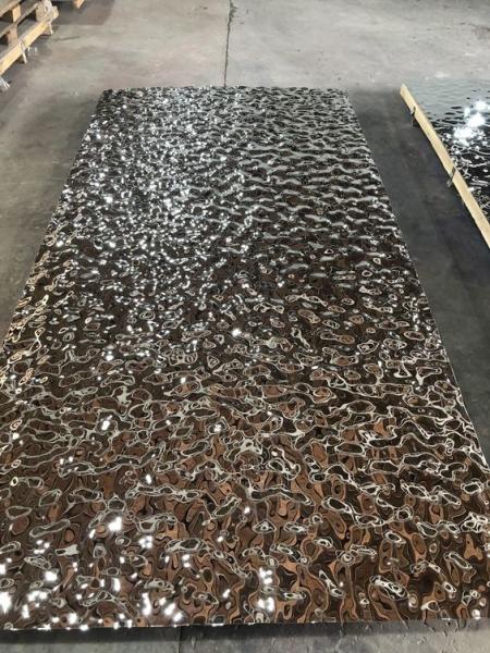 China Water Ripple Pattern Mirror Finish Stainless Steel Manufacturers In China