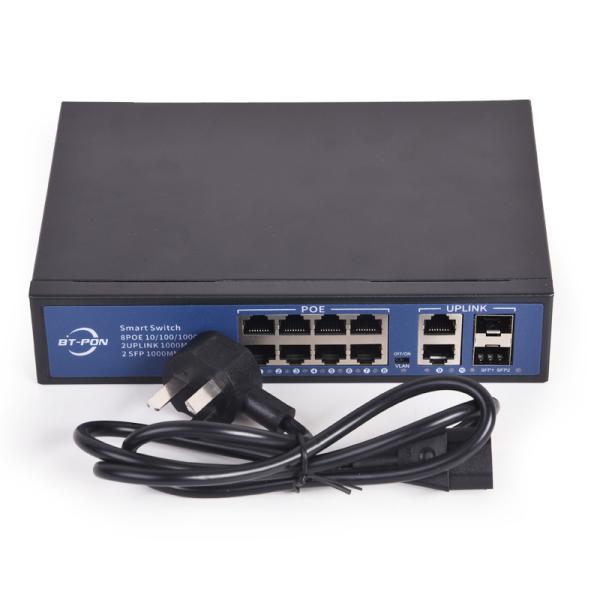 4 гаван переключатель сети IEEE 802.3af Poe локальных сетей 10/100mbps