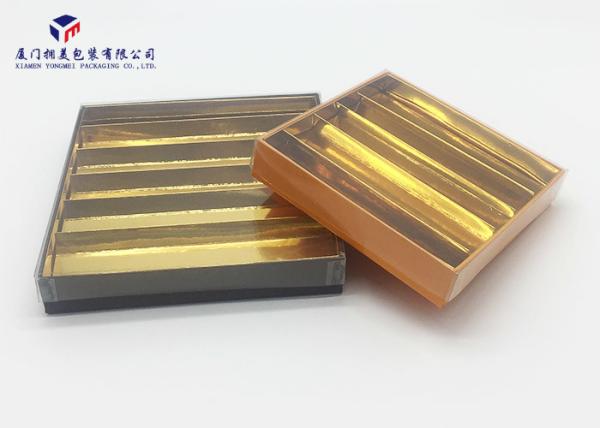 Transparent PET Cover For Hard Paper Box Clear Plastic Box Packaging 14.7X14.7X2cm