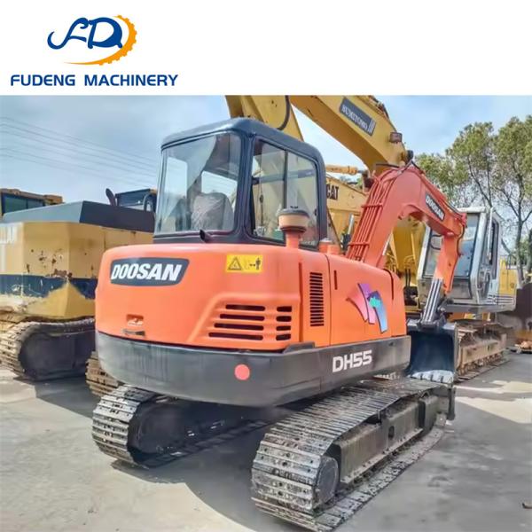 Top Rated Used DOOSAN DH55  Excavator 5ton with Crawler Excavator  for Industrial Construction