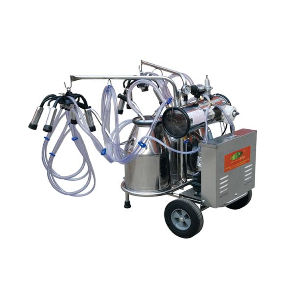 Доильщик коровы доя машины ведра электрического вакуумного насоса двойной портативный