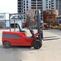 3 toneladas de bateria em empilhadeira elétrica Fowith Carregador a bordo 6M Altura de elevação 2,5M Radius de rotação AC controlador 1,2M