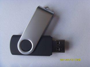 Eslabón giratorio 1GB, 2GB, 4GB, 8GB, memoria USB del metal 16GB compatible con la PC AT-027