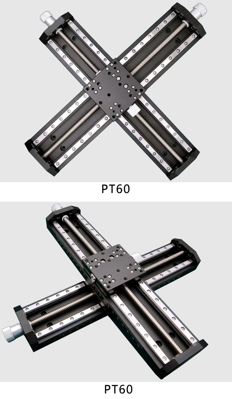 Платформа таблицы 60*60mm скольжения большого руководства длинноходовая ручная