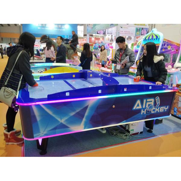 Gzcosmos Waterproof Air Hockey Table Indoor Entertainment 2 Players