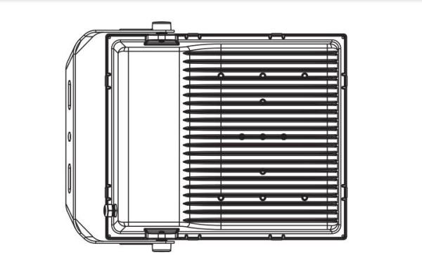 10W - 200W Brightest Outdoor Flood Lights , LED Garden Flood Lights Black Housing Color
