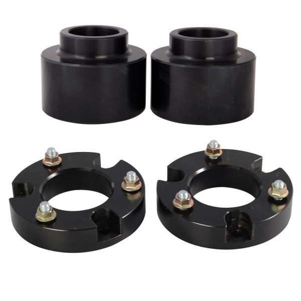 Car Coil Spacer Lift Kit Anodized Silver Finish , Full Leveling Kit Easy Installation