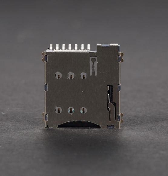 China good columnless PIN Micro 1.4mm 6+1P SIM socket connector