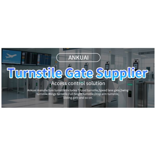 Tournevis de barrière à clapet en acier inoxydable avec 0,8s Arm Open/Close Time et 40~60 ppl/min de vitesse de passage pour un contrôle efficace de l'accès