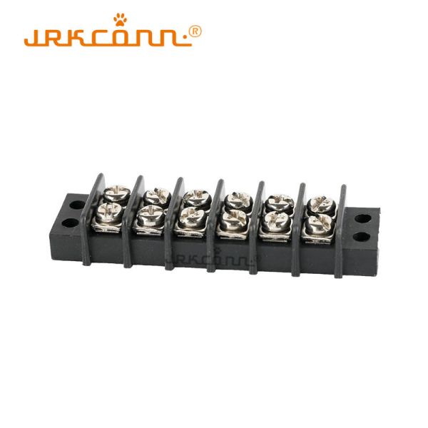 15A Rated Current 7.62mm Pitch PA66 Housing Barrier Terminal Block Screw Terminal Connector Block