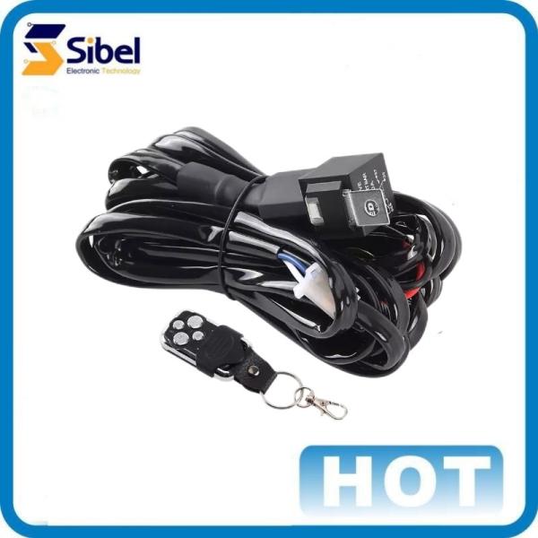 Industrial automotive wiring cable car headlight wiring harness auto brake cable wire harness assembly