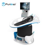 Resbalador del vr de los juegos del espacio de la silla del huevo de la realidad virtual 9d de la carga clasificada 120Kg