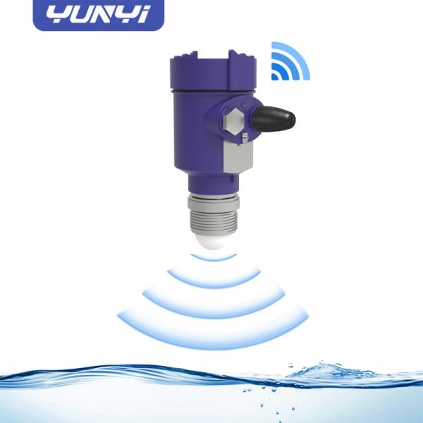 Transmisor de nivel de radar de lente grande para tanques de almacenamiento de productos químicos líquidos corrosivos