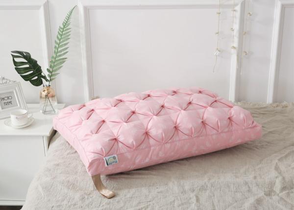 Bedroom Soft Sleeping Neck Antistatic Cotton Down Pillows 48x74