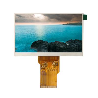 High Brightness 1000nits LVDS TFT LCD Display Screen 4.3 Inch 1920x1080 Resolution