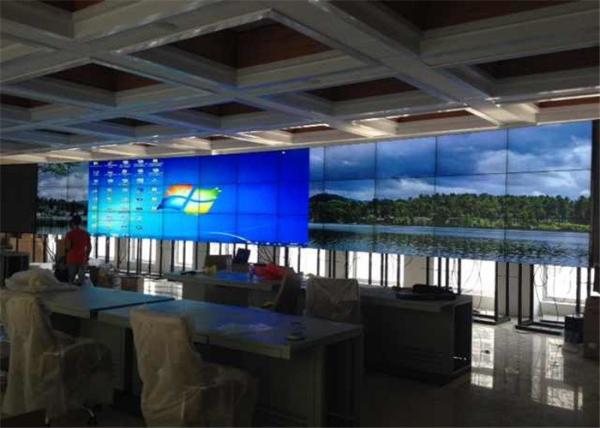 LG Ultra Narrow Bezel LCD Broadcast Video Wall LED Backlight For Shopping Mall
