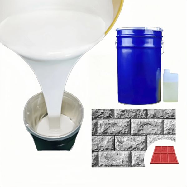 Condensed Mold Silicone 100:2 Tin Cured Liquid Silicone Rtv 2 Molding Silicone Rubber For Resin Mold Handicraft Indutry Gypsum
