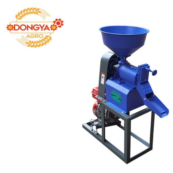 Tipo Mini Rice Mill Single Phase 7HP 160kg da gasolina pela hora