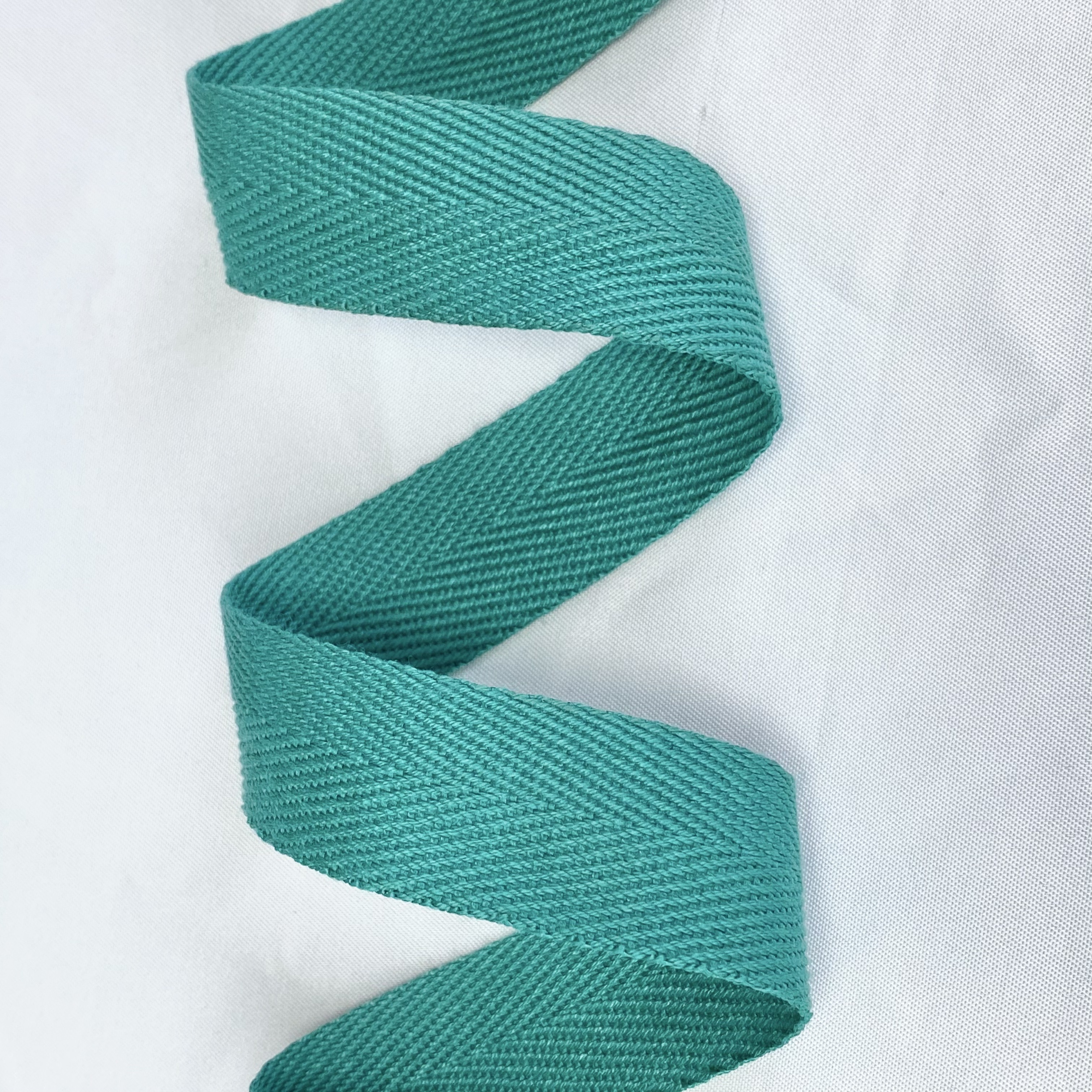 Herringbone polyester-cotton webbing Various colors Backpack strap Belt Handbag strap