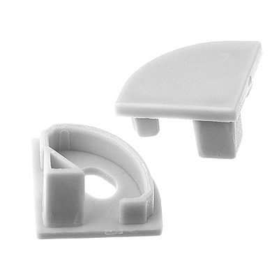 Hot Sale Small Corner LED Profile Quadrant LED Aluminium Profile for Corner Lighting with 6063 T3-T8 Aluminium Alloy and Anodized Finish