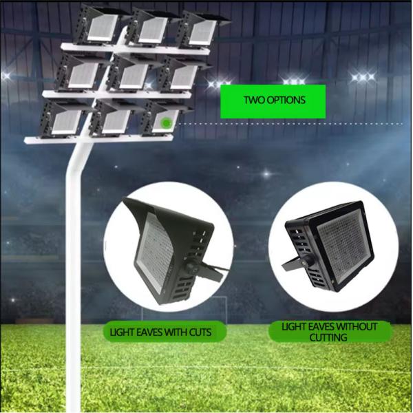 MECREE musco 1000W LED Floodlight for Football Field Lighting and circuitry design