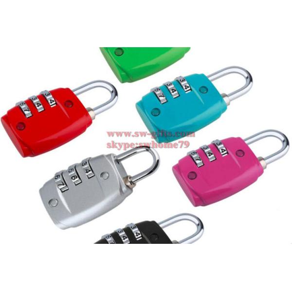Hot sale Zinc Alloy Security 3 Combination Travel Suitcase Luggage Code Lock Padlock