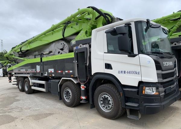 caminhão novo da bomba concreta de Scania da Suécia de 56m, 4 Axle Truck High Safety 180CBM