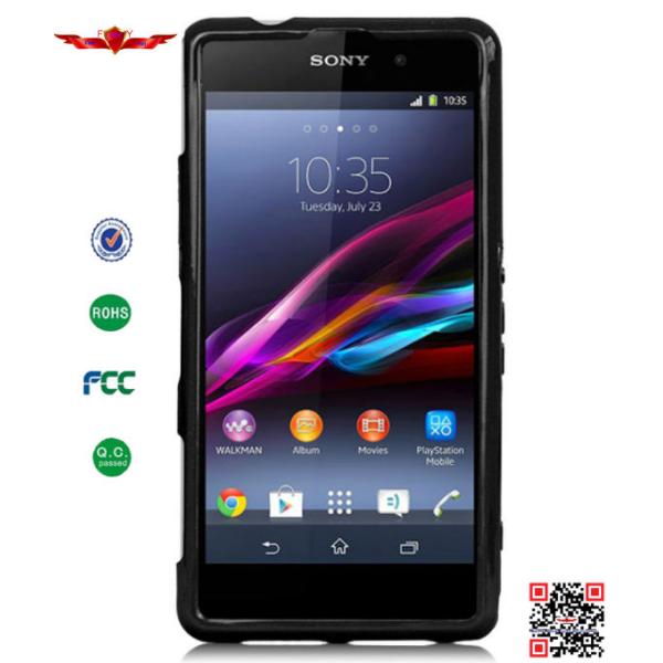 Hot Selling Colorful TPU Cover Case For Sony Xperia Z1 Mini Z1S Soft Durable High Quality