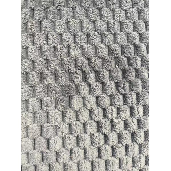 Wind Proof Customizable Yarn Count Soft Sherpa Fleece Fabric for Blanket 100% Polyester
