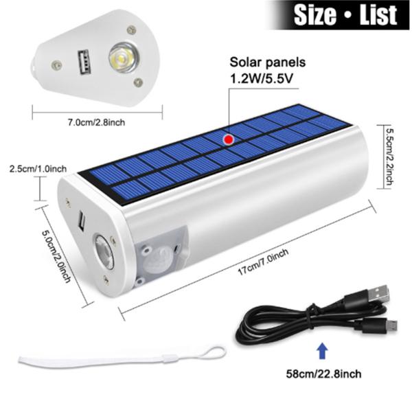 Outdoor/Indoor waterproof Camping Tent USB Emergency Motion sensor Light