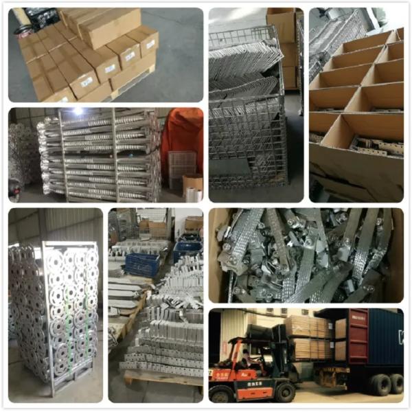 Pilotes de tornillo de anclaje Galvanización por inmersión en caliente HDG Tornillo de tierra Pilote de cimentación para casa de madera