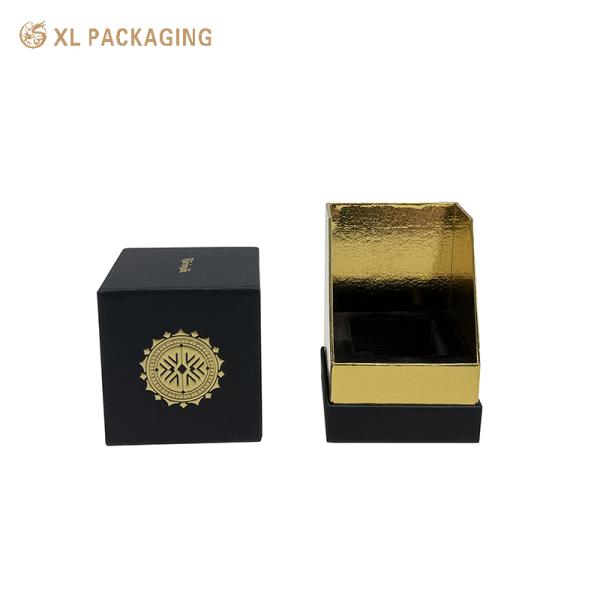 XL Packaging Фабрика индивидуальной упаковки Индивидуальная роскошная коробка для духов с крышкой и основанием Подарочная коробка для ухода за кожей Косметическая модная коробка для духов с золотым тиснением