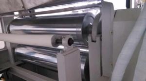 Rolo de papel Shinning do espelho com a máquina, resistente contra todos os