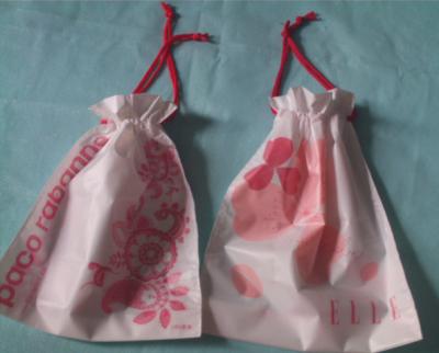 Sacos de plástico relativos à promoção do cordão do roupa de banho com cordas dobro