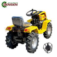 Trator de relva diesel pequeno de quatro rodas diesel 188F trator multifuncional