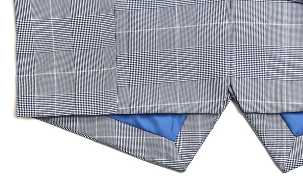 Fashion Mens Tailored Vest Office Business Grey Check ilk Screen Printing Logo